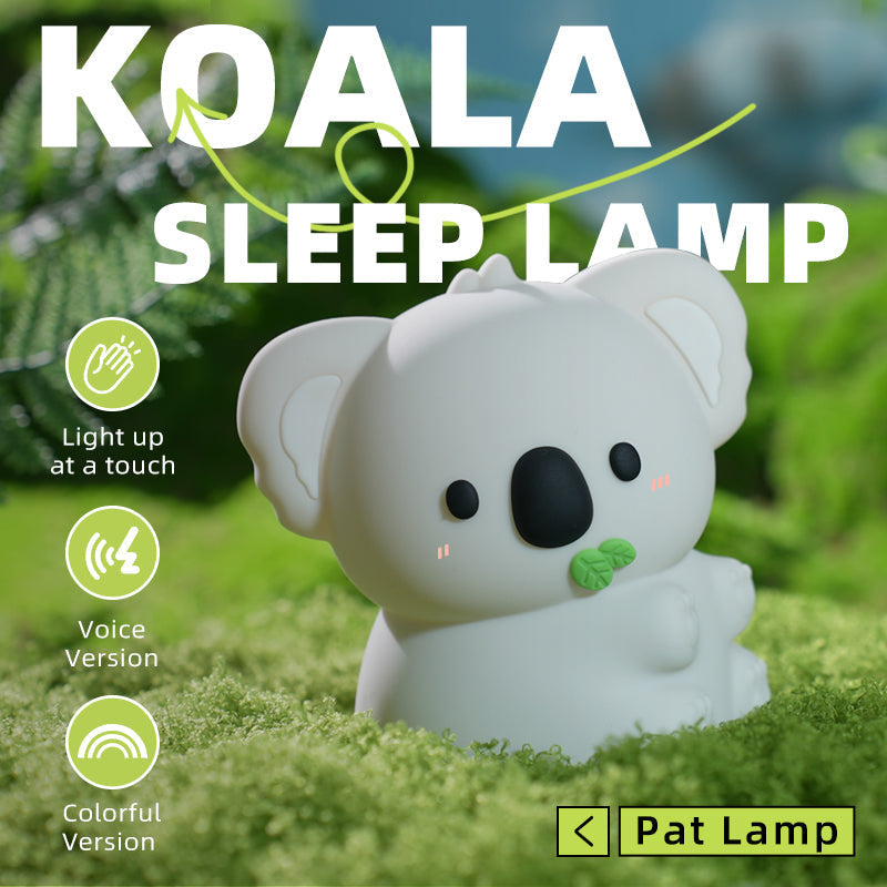 Satsus® Squishy Silicone Koala LED Night Light - Perfect Gift for Kids and Girls