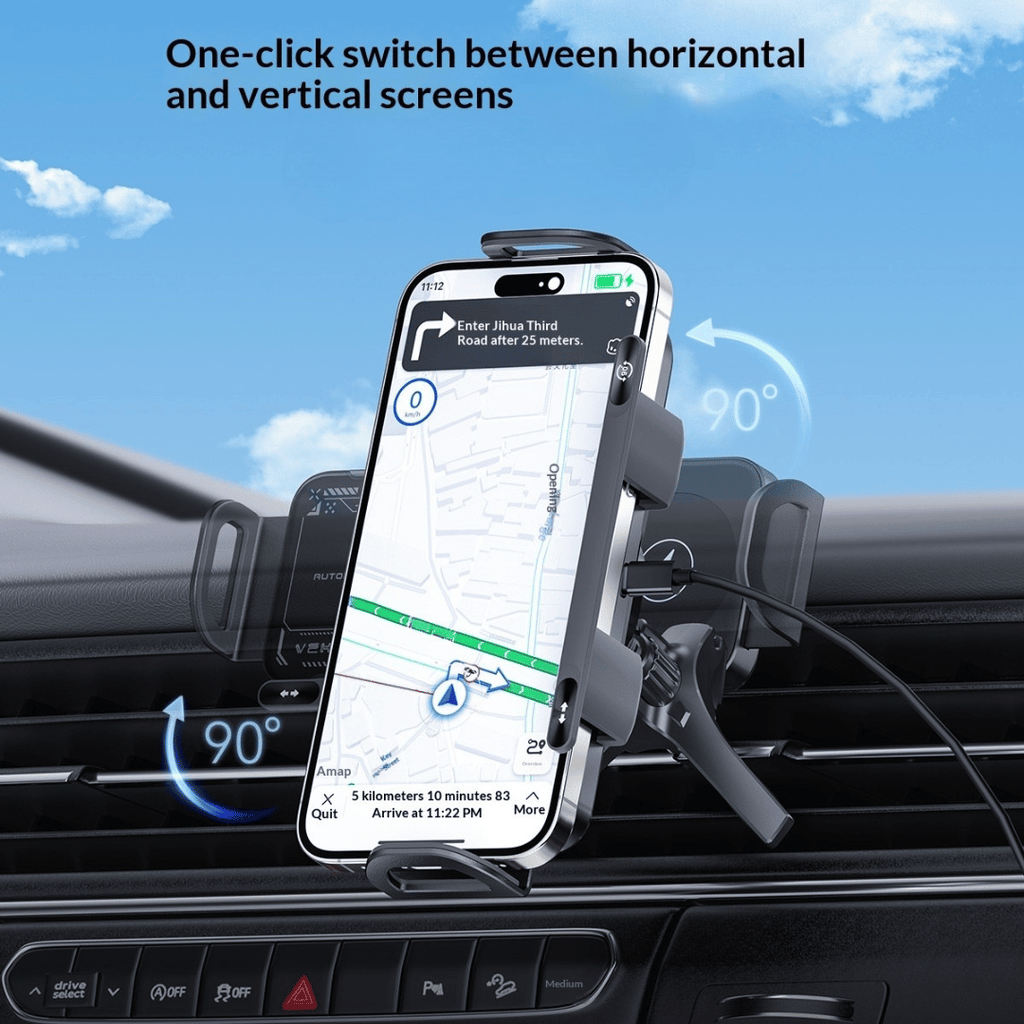 VoltGrip Pro – Wireless Car Mount