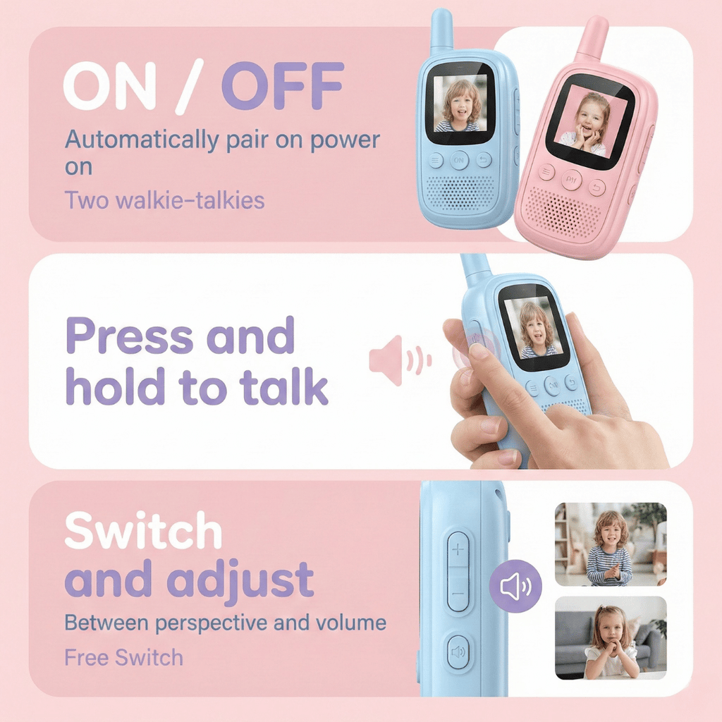 BuddyCam Walkie Set