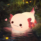 Satsus® Axolotl Cute Squishy Night Light - Perfect Gift