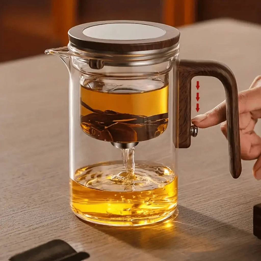 ZenFlow Glass Teapot