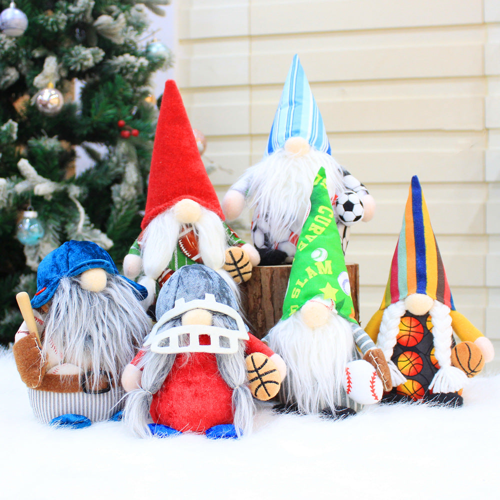 Scandinavian gnome doll for Christmas decoration