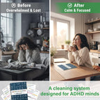 ADHD Friendly Cleaning Planner