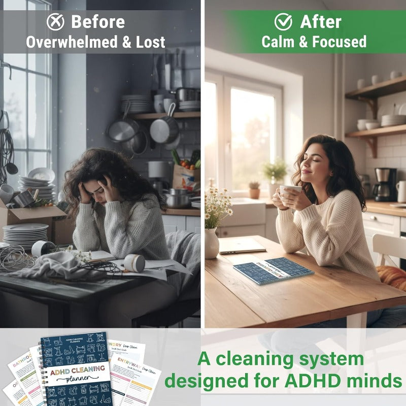 ADHD Friendly Cleaning Planner