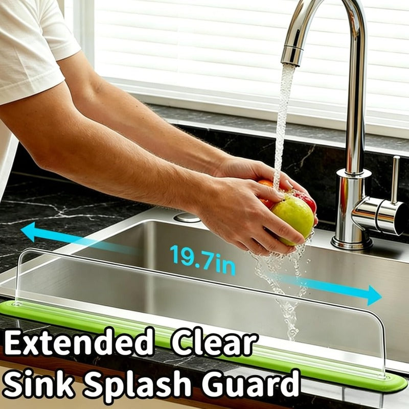 Extended Reach Splash Barrier