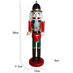 Wooden Nutcracker Soldier, 14 inches, Drummer Design