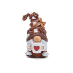 Christmas gnome figures made of synthetic resin