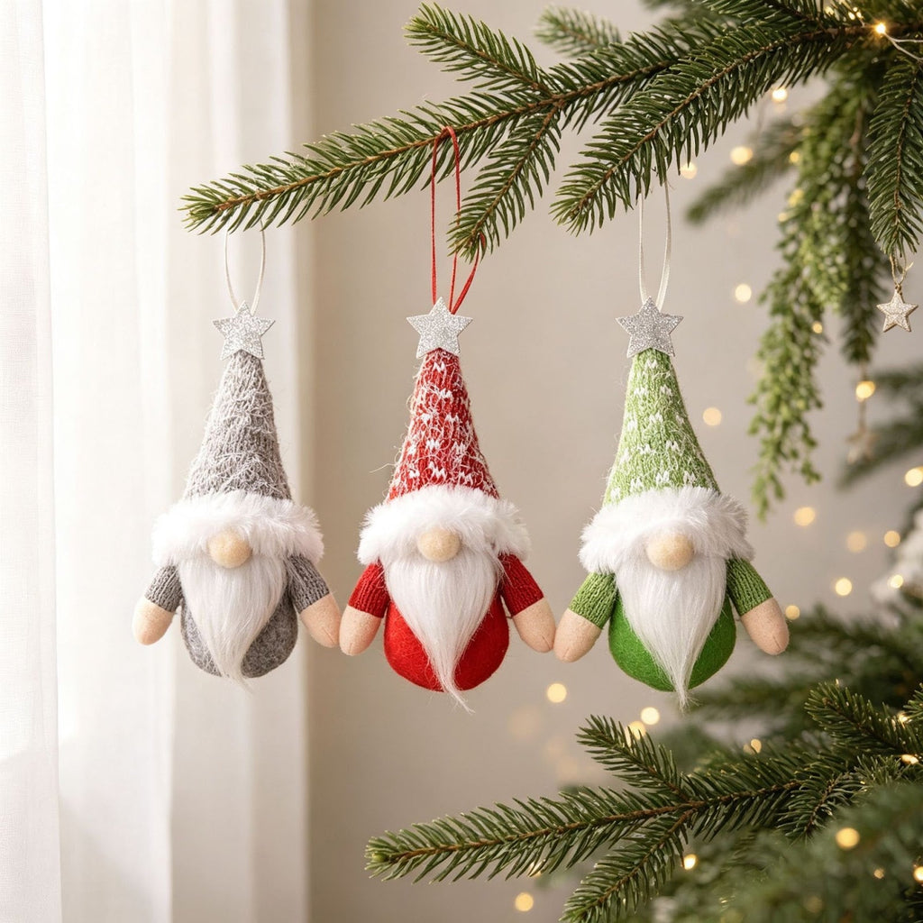 Christmas Elf Pendant, Fabric