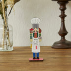 Decorative wooden nutcracker soldier for Christmas