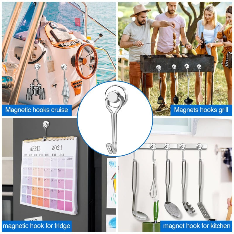 Powerful Neodymium Magnetic Hooks