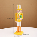 Decorative Easter Nutcracker Figure made of Wood