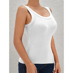 Seamless Padded Ribbed Tank