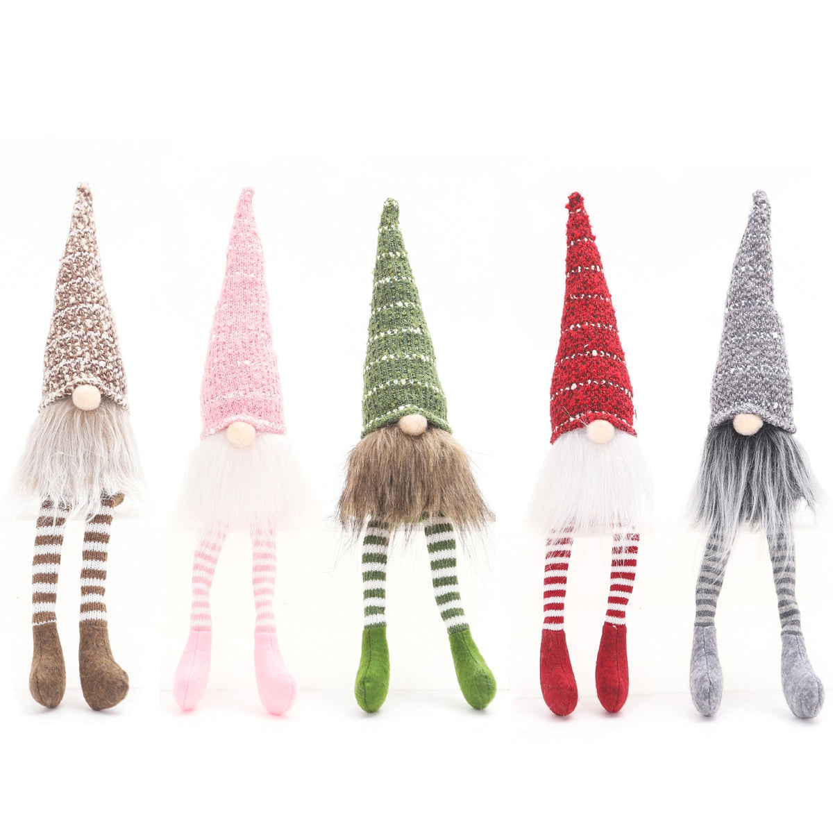 Christmas elf with long legs, fabric