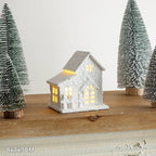 Christmas Wooden Decor Set with Lighting