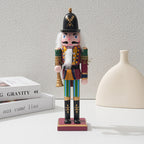 Decorative wooden nutcracker