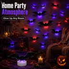 3D LED Flying Bat Wall Decor