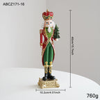Decorative Christmas figure made of resin