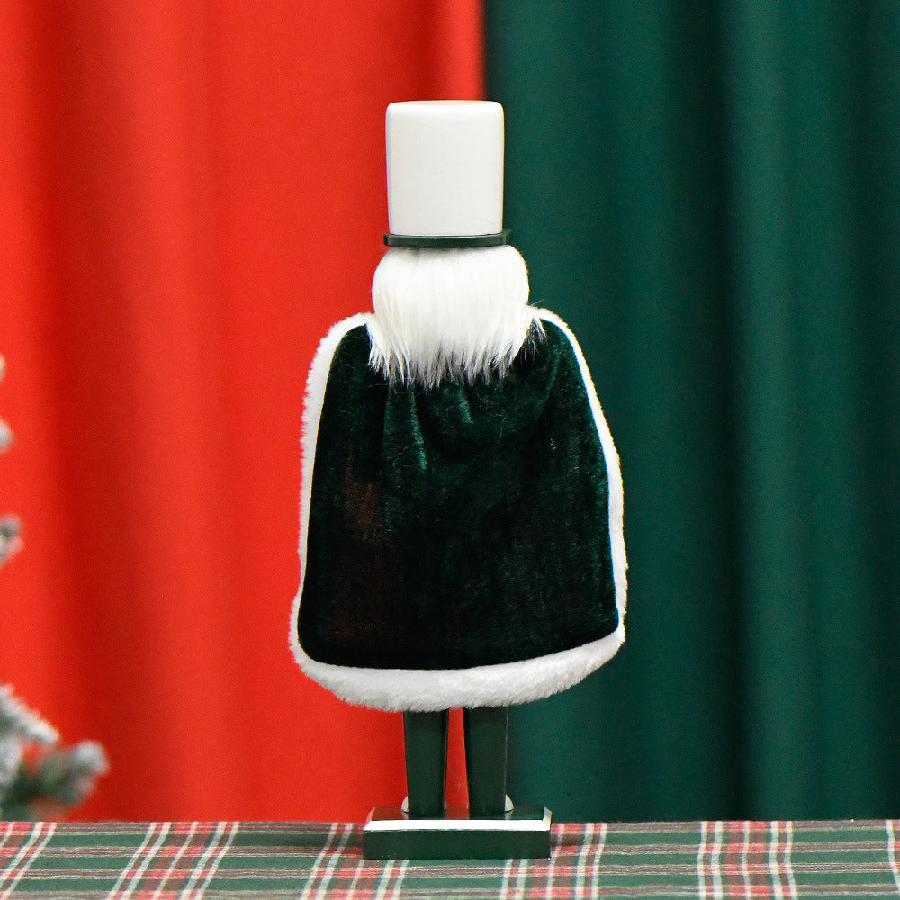 Nutcracker soldier with cloak, 30 cm, wood