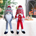 Christmas Elf with Long Legs, Textile Mix