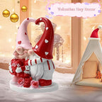 Decorative gnome figure made of resin for various occasions
