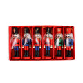 Decorative wooden nutcracker soldiers