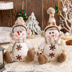 Christmas gnomes made of knit, various designs