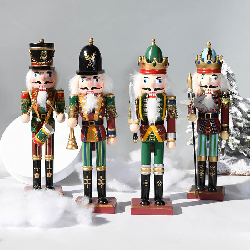 Nutcracker Soldier made of solid wood, 30 cm