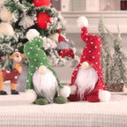 Gnome figure with knit hat and pompom, standing