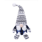 Christmas gift bag with gnome motif