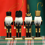 Nutcracker soldier made of hardwood, 13 cm