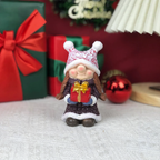 Decorative gnome figure made of resin