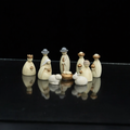 Nativity figures set made of resin