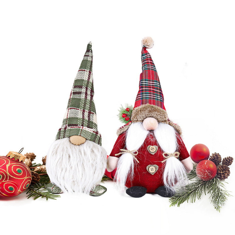Christmas elf figure as table decoration