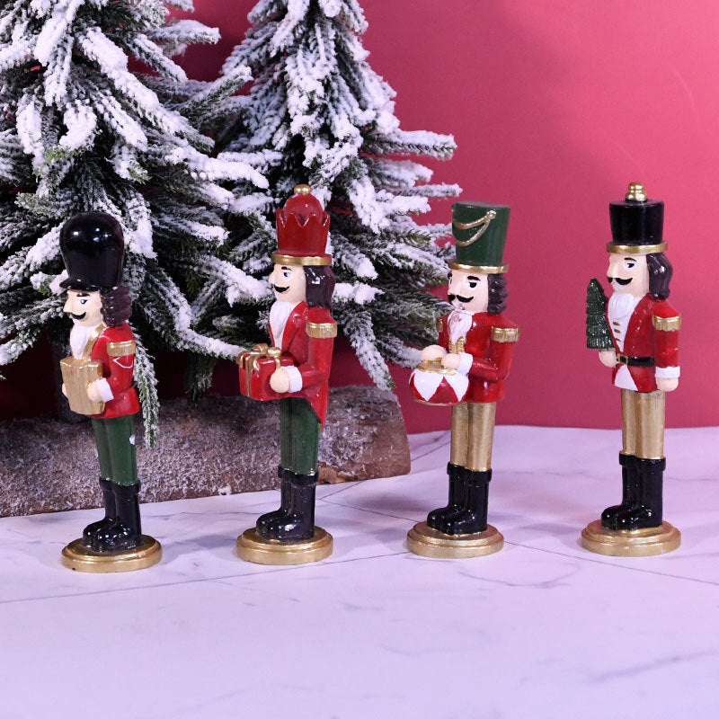 Nutcracker Soldier, 15 cm, modern design, synthetic resin