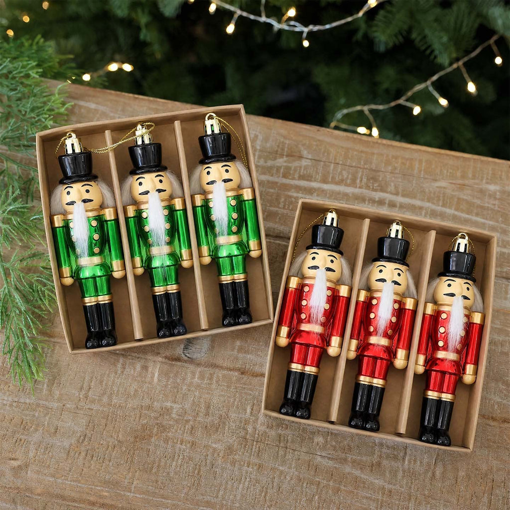 Nutcracker Pendant, Set of 3