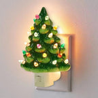 Decorative night light made of resin
