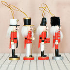 Nutcracker soldier made of hardwood, 13 cm
