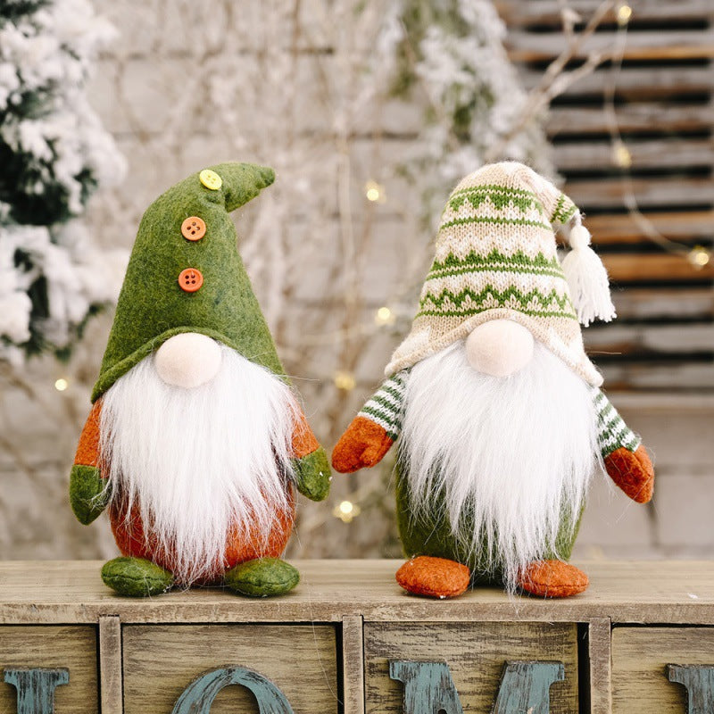 Nordic Style Christmas Elf Figure