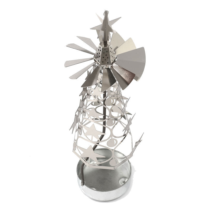 Rotating lantern made of copper