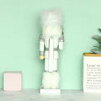 Nutcracker figure, 35 cm, White King