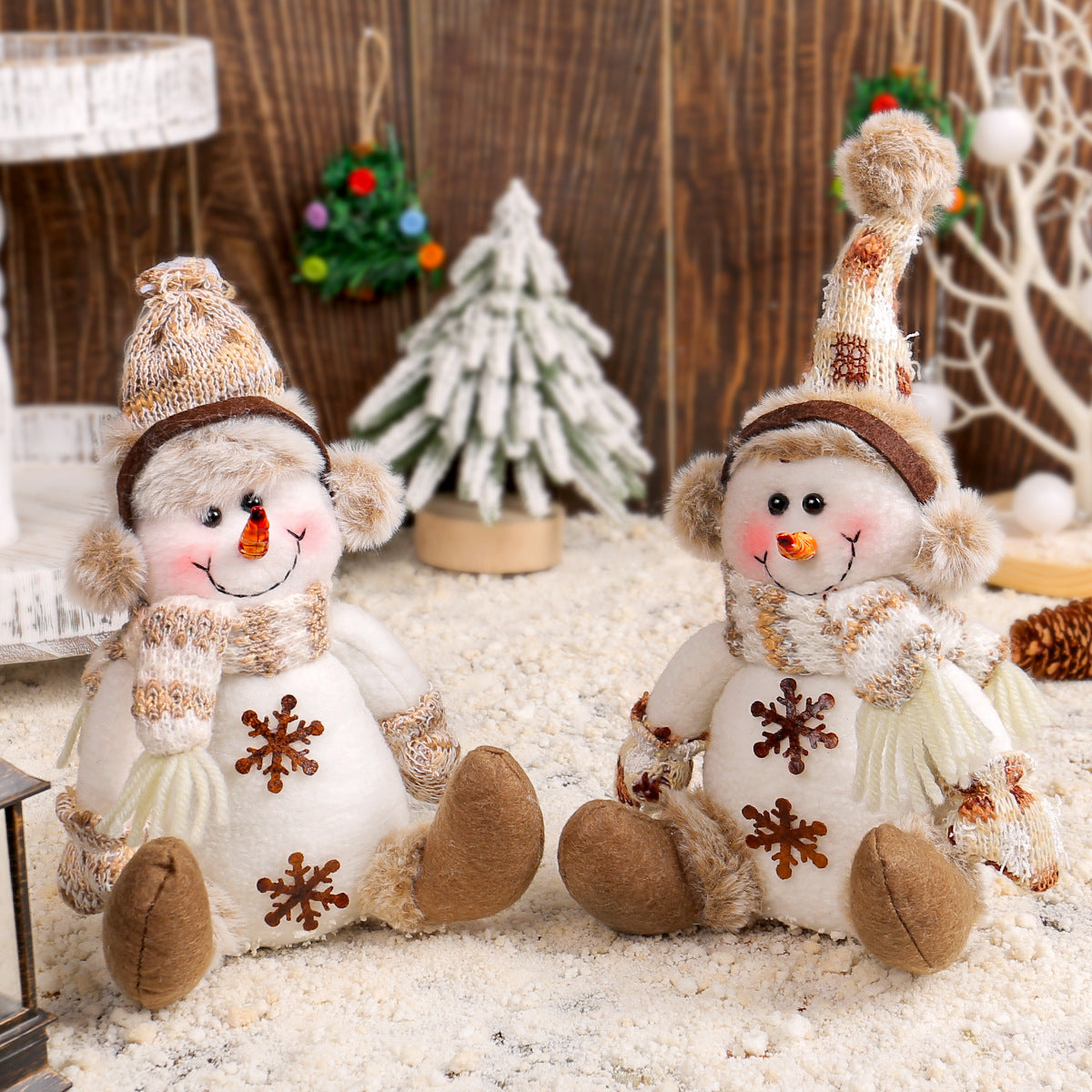 Christmas gnomes made of knit, various designs