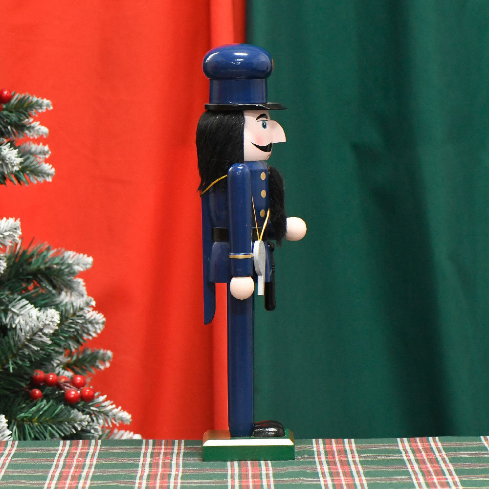 Nutcracker figure, 36 cm, police design