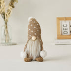 Scandinavian gnome with knit hat