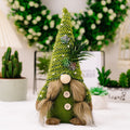 Christmas gnomes with succulent design