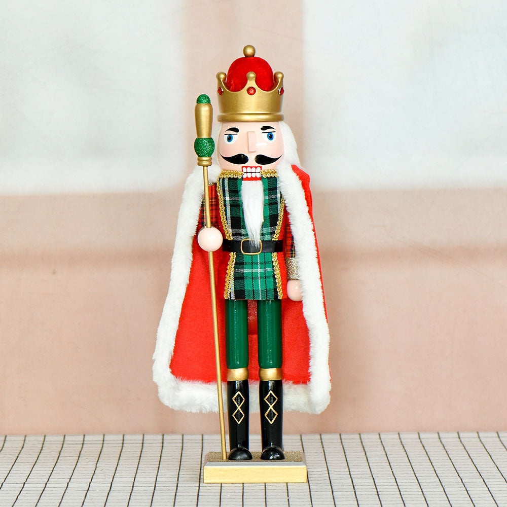 Nutcracker figure, King, 38 cm, wood, hand-painted