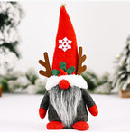 Decorative gnome figure with antlers