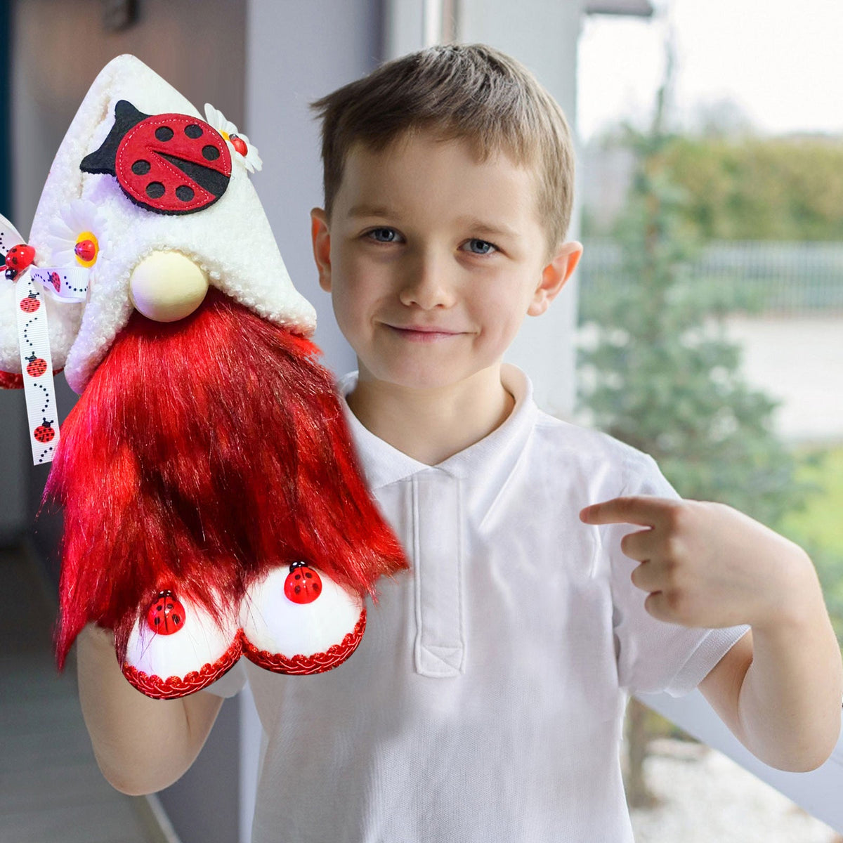 Decorative gnome figure for the Christmas season