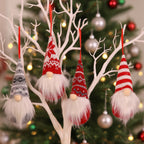 Christmas Fabric Tags, Set of 4