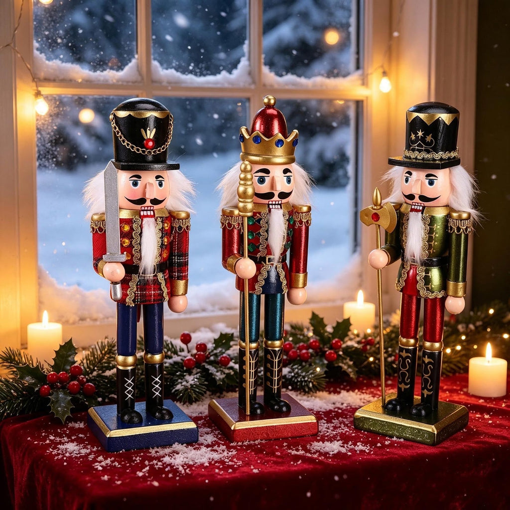 Nutcracker figure, 25 cm, wood, hand-painted