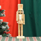 Nutcracker blank made of hardwood, 38 cm